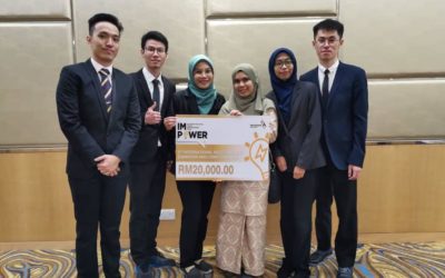 Mock Cheque Presentation For IMPOWER Batch 5 on 23/2/20