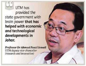 UTM and Johor are Synonymous